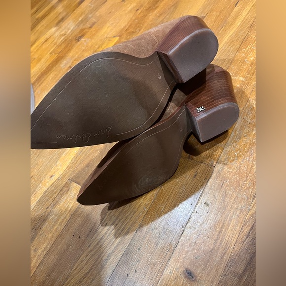 Sam Edelman Brown Suede Ankle Boots - Picture 13 of 13